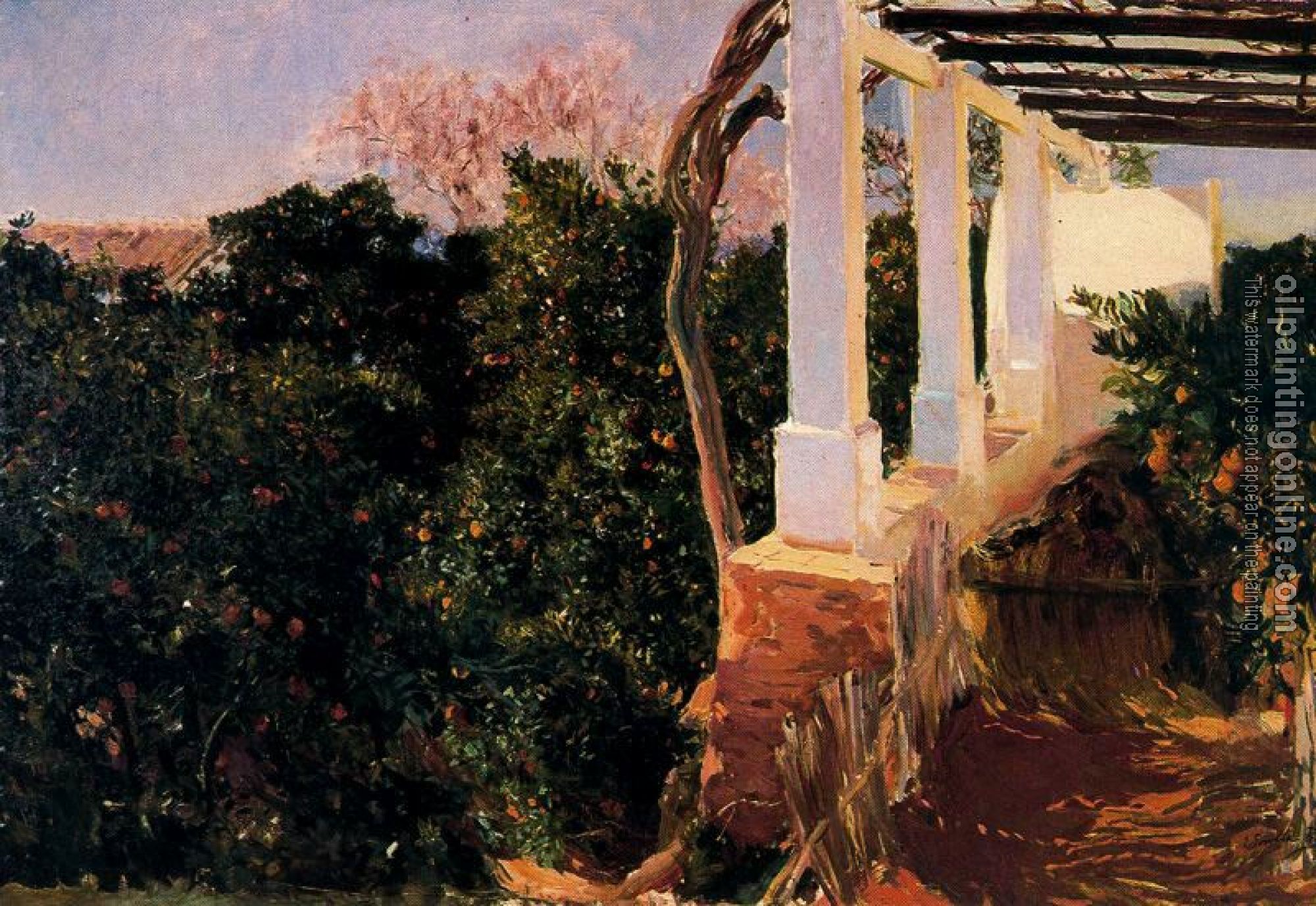 Joaquin Sorolla y Bastida - Farmhouse in Alcira